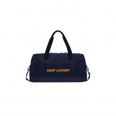YSL DUFFLE BAG MEDIUM BLUE 59440024M1Z4394 (56*26cm)